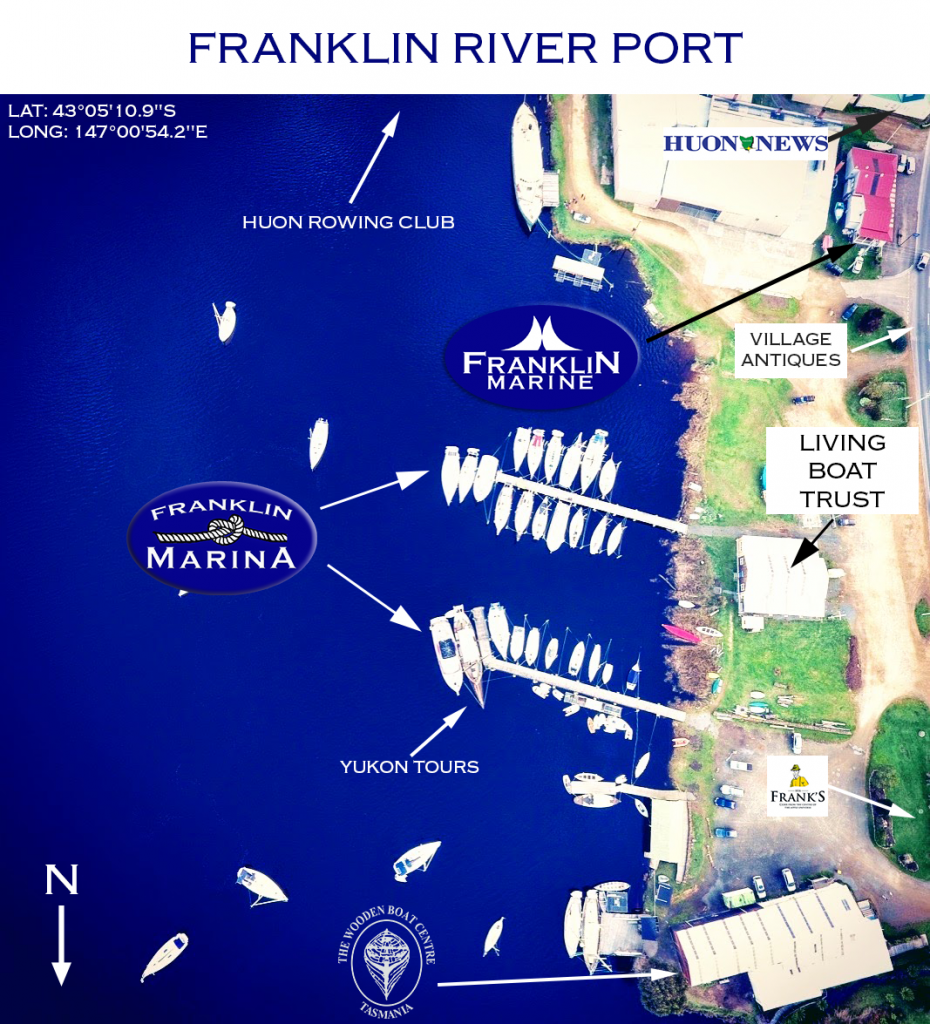 Franklin River Port Map